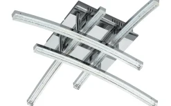 Pertini Plafond 45cm LED 3000K 17,2W Krom