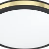 Pescaito Plafond 38cm LED 3000K 19,5W Svart/Guld