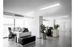 Phoenix Plafond LED 120x30cm borstad stål