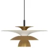 Picasso Taklampa 38cm Antikmässing