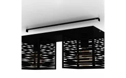 Piedritas Plafond 51,5cm Svart