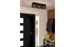 Piedritas Plafond 73cm Svart