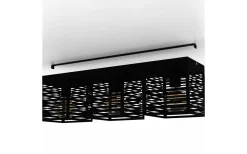 Piedritas Plafond 73cm Svart