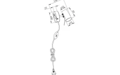 Pilot Vägglampa Antik