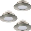 Pineda Spotlight 3-Pack LED 3000K 3x4,9W Nickel IP44