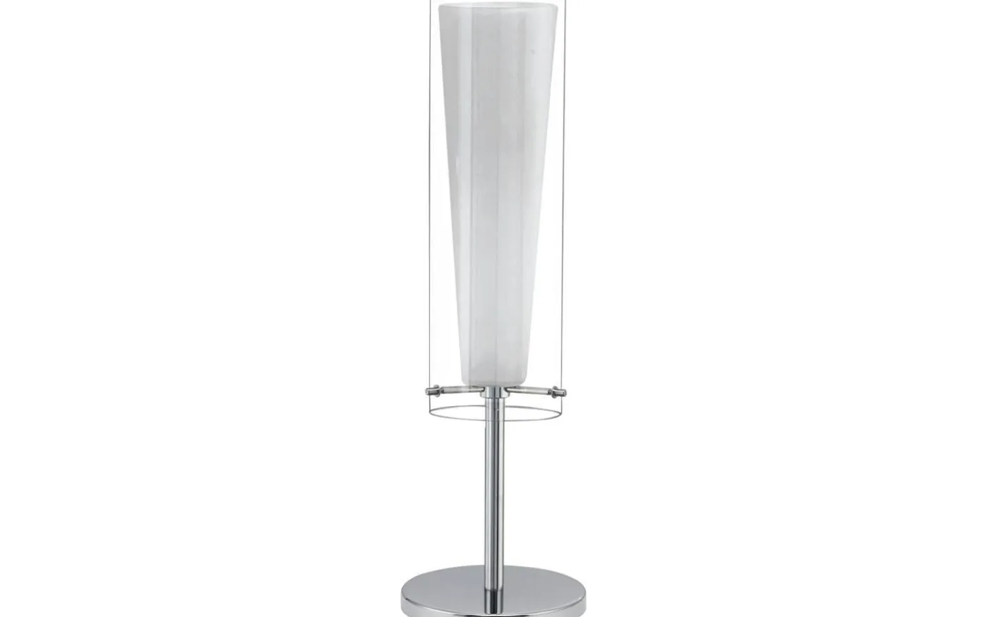 Pinto Bordslampa 50cm Opal/Krom