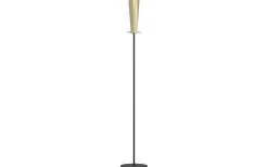 Pinto Golvlampa 147cm Svart/Guld