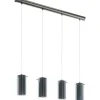 Pinto Textil Taklampa 95cm Grå
