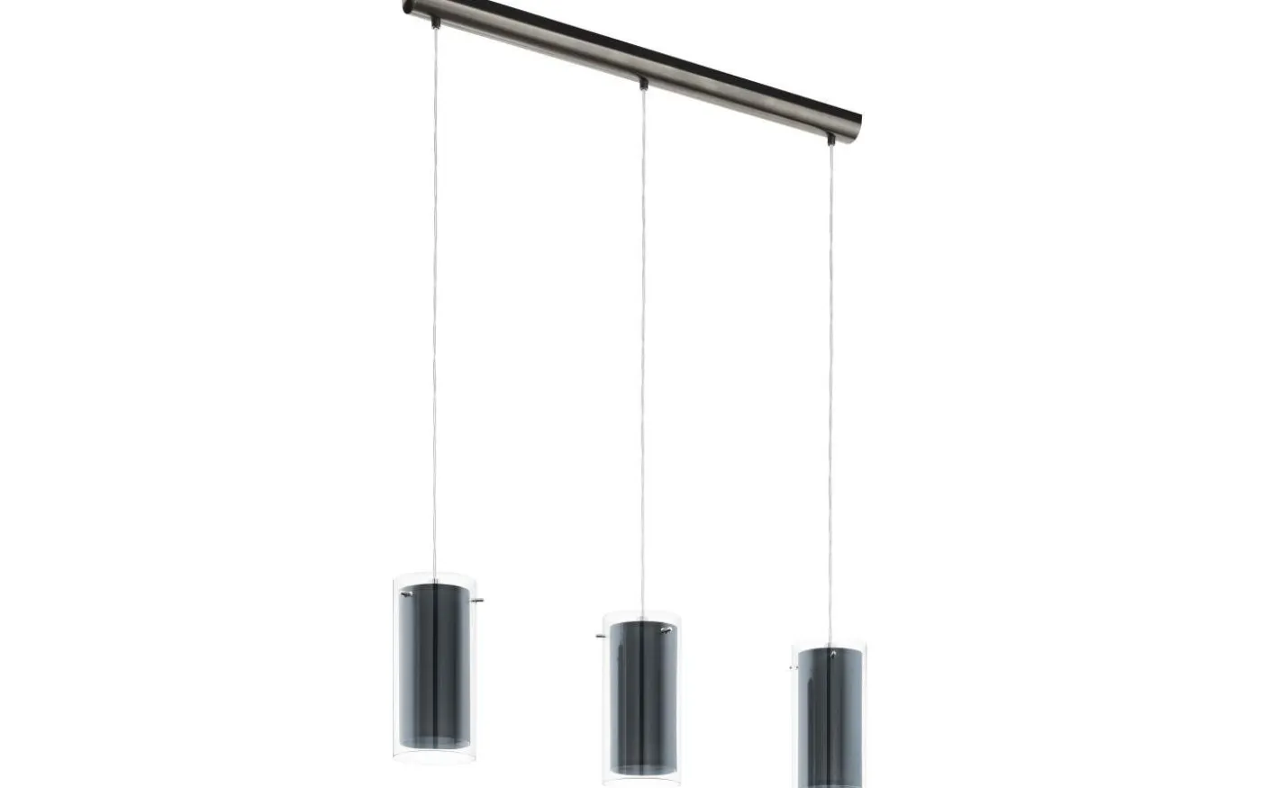 Pinto Textil Taklampa 82cm Grå