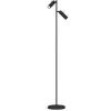 Pipeline Golvlampa 133cm 2L Mattsvart