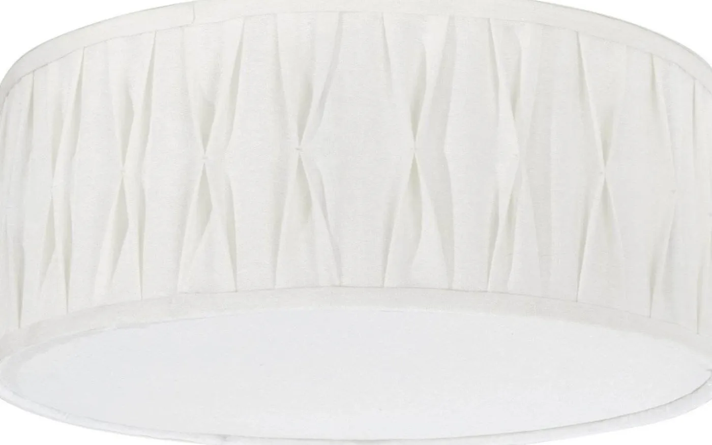 Plissé Plafond 45cm Stygn Offwhite