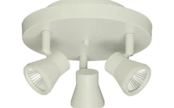 Pluto Takspotlight 20cm LED 3x5W 3000K Vit