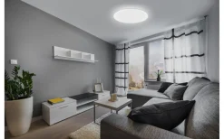 Pogliola Plafond 50cm LED 4000K 32,4W Kristall Vit
