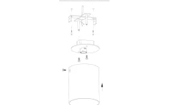Polasso Takspotlight Ø10cm LED 3000K 3,3W Svart/Koppar