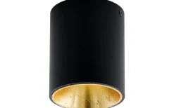 Polasso Takspotlight Ø10cm LED 3000K 3,3W Svart/Guld