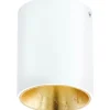 Polasso Takspotlight Ø10cm LED 3000K 3,3W Vit/Guld
