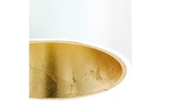Polasso Takspotlight Ø10cm LED 3000K 3,3W Vit/Guld