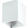 Polasso Takspotlight 10x10cm LED 3000K 3,3W Vit/Silver