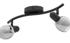 Pollica Takspotlight 37cm Svart
