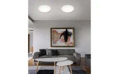 Pollux Plafond LED 27cm vit rörelsesensor + skymningssensor IP44