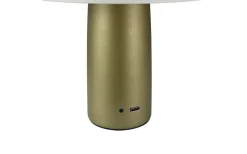 Porter Uppladdningsbar Bordslampa 16,5cm Metallic Grön