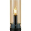 Post Bordslampa 23cm Svart/Amber