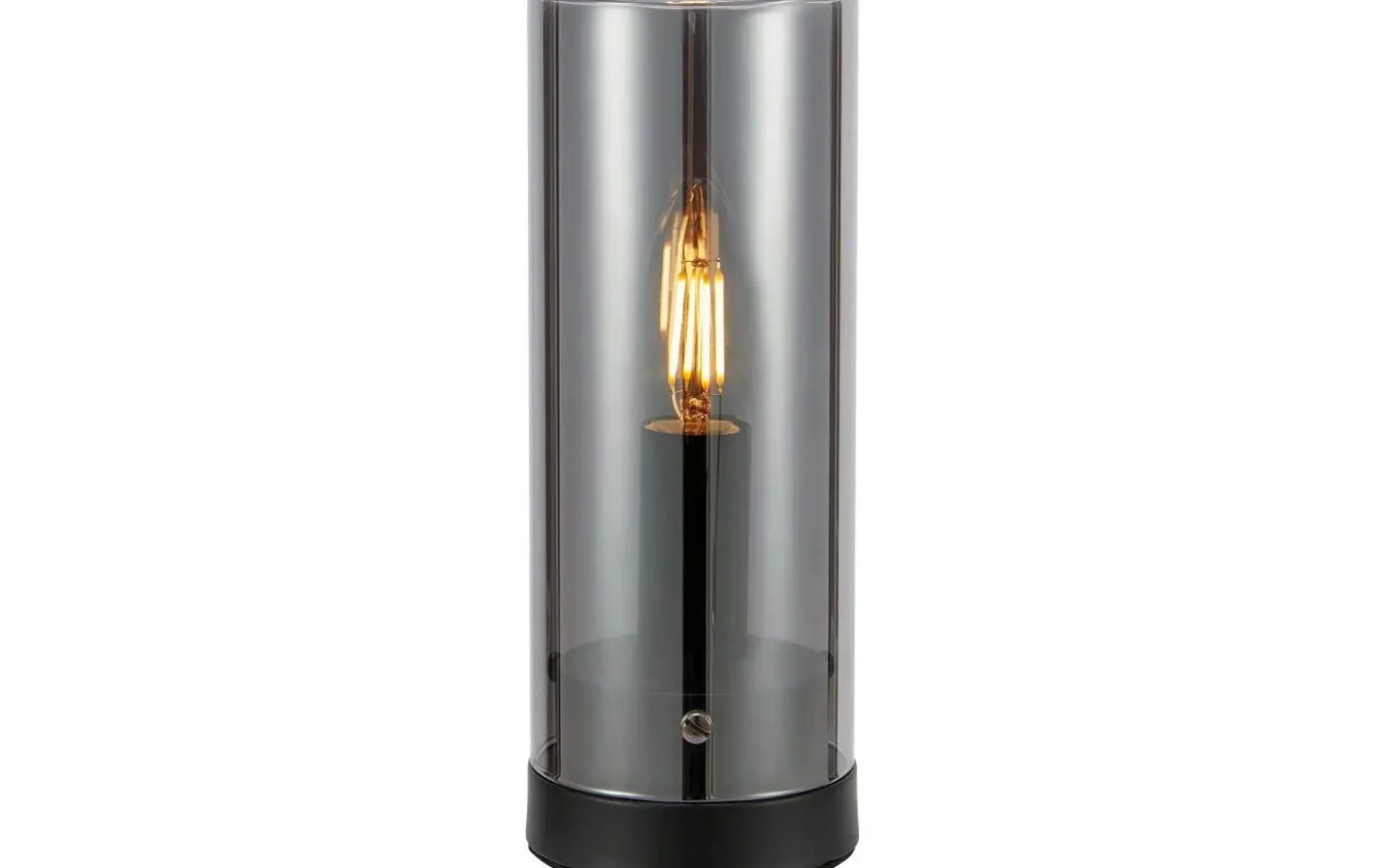 Post Bordslampa 23cm Svart/Rök
