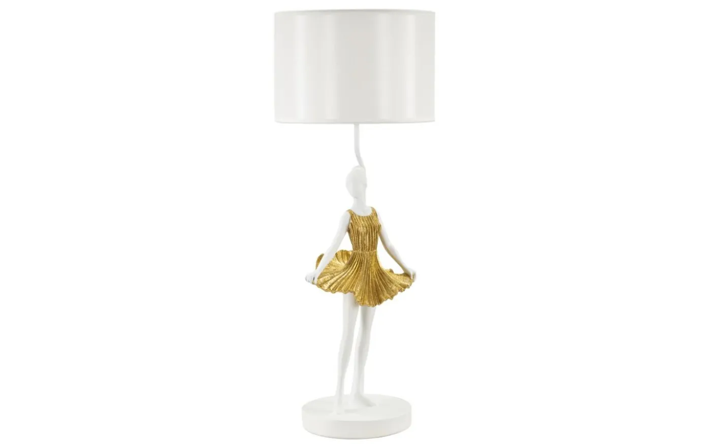 Power Bordslampa Dancer 90,5cm Vit