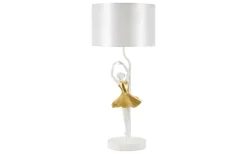 Power Bordslampa Dancer 64cm Vit