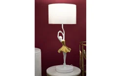 Power Bordslampa Dancer 64cm Vit