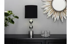 Prakt Bordslampa 60cm Krom/Svart
