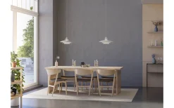 Primus Taklampa Ø43cm Mattvit/Mässing