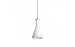 Pulire Kon Fönsterlampa Opalglas/Trä/Krom E14