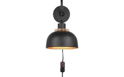 Punch Vägglampa E27 mattsvart