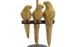 Punto Bordslampa Papegojor 62,5cm Guld/Svart