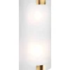 Pura Vägglampa 40cm 2xE27 antikmässing