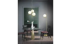 Pure Golvlampa E14 matt mässing