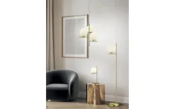 Pure Golvlampa E14 matt mässing