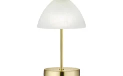 Queen Bordslampa LED matt mässing