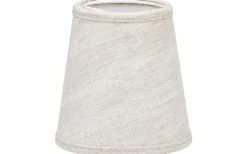 Queen Lampskärm Ø10cm Lin Ljus Beige