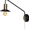 Quinn Vägglampa 35cm Matt Svart
