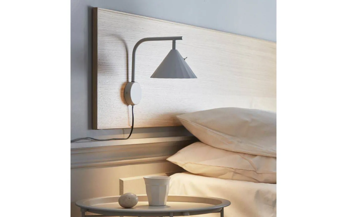 Rain Vägglampa Grå