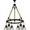 Rampside Taklampa 76cm 6L Svart/Brun