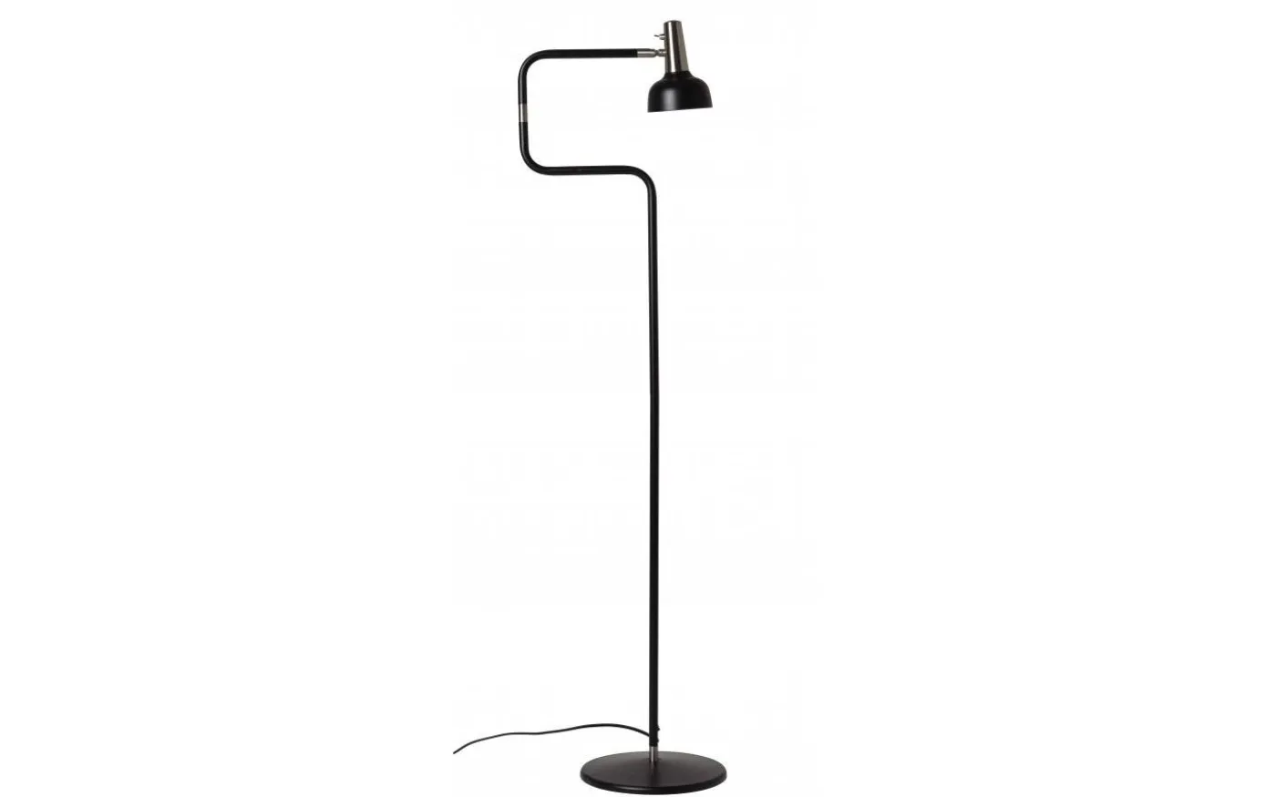 Ray Golvlampa 127cm Svart/Nickel