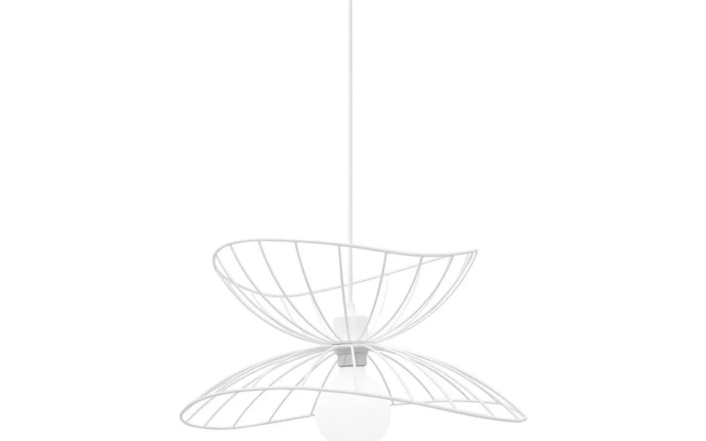Ray Taklampa 45cm E27 Vit