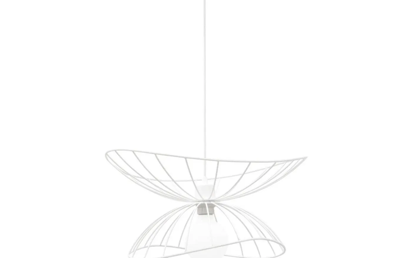 Ray Taklampa 45cm E27 Vit