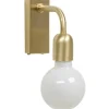 Regal 1L Vägglampa Badrum IP44 Mässing