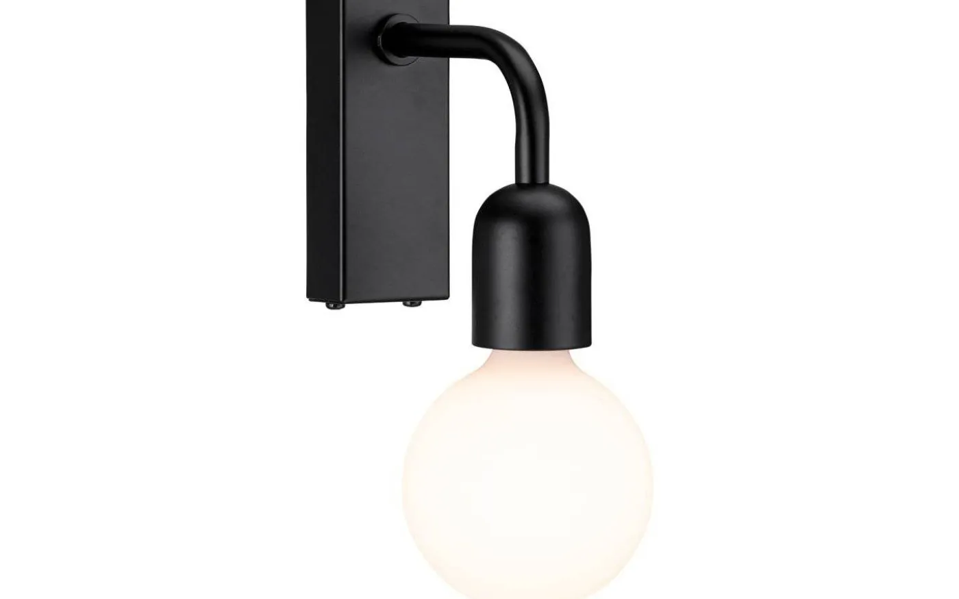 Regal 1L Vägglampa Badrum IP44 Mattsvart