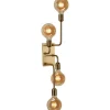 Regal Vägglampa 70cm Mässing