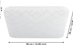 Rende Plafond 38cm LED 3000K 19,5W Vit